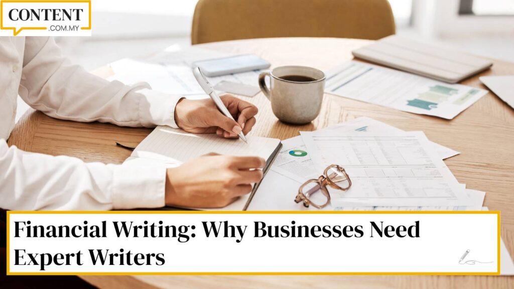 financial writing business