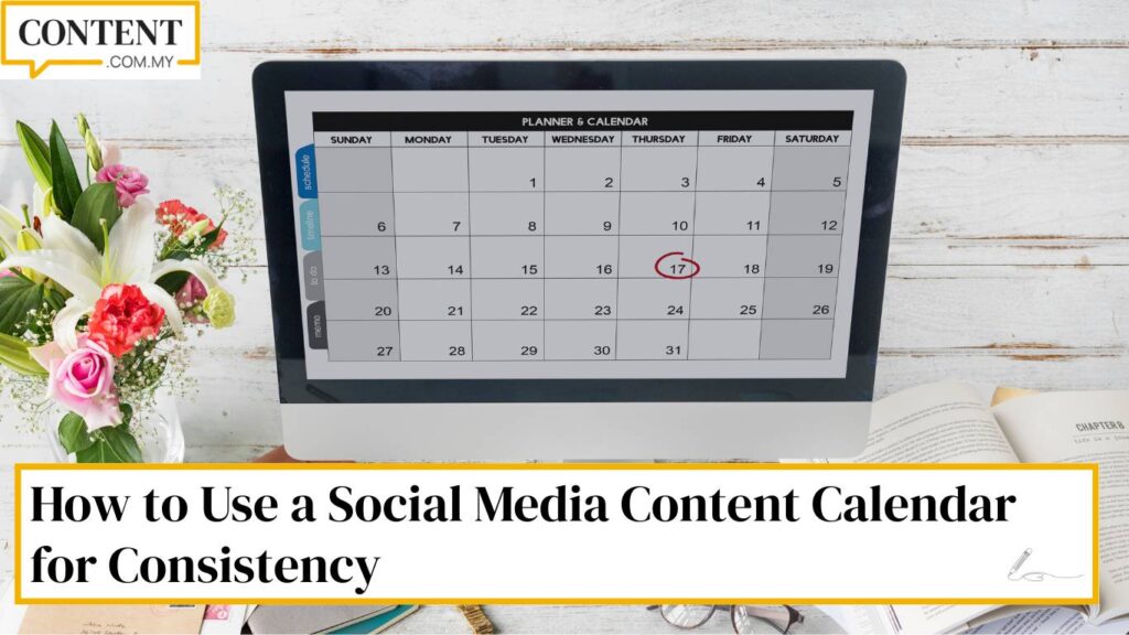 social media content calender