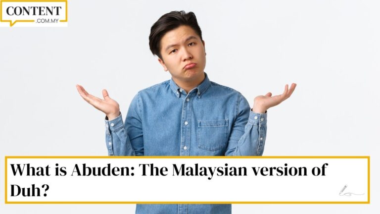 malaysian man going abuden when asked an obvious question