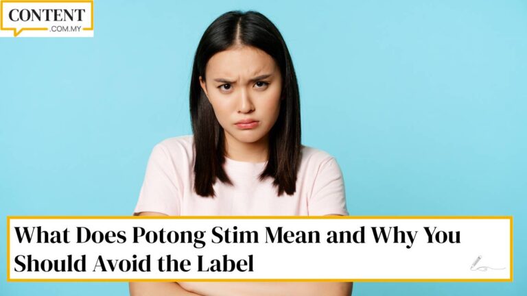 malaysian woman angry when colleague potong stim of her jokes