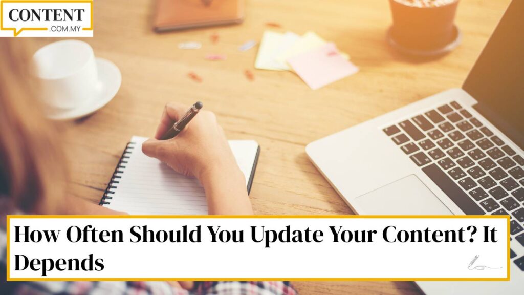 how to update your content