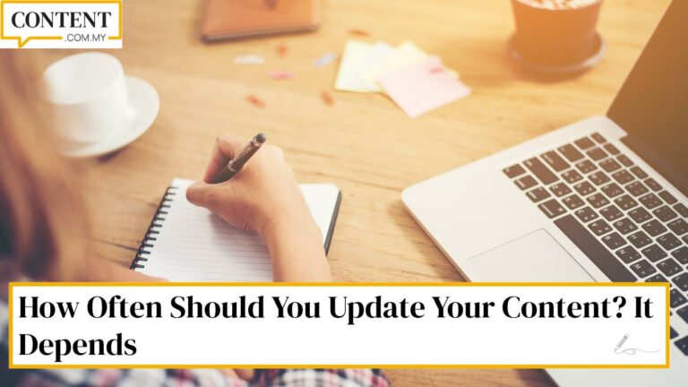 how to update your content