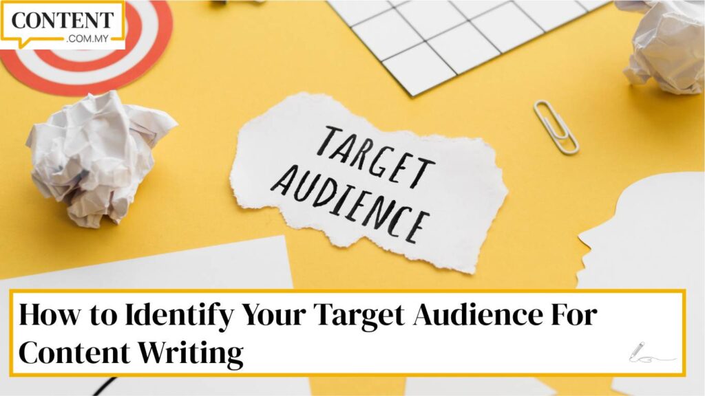 target audienice for content writing guide
