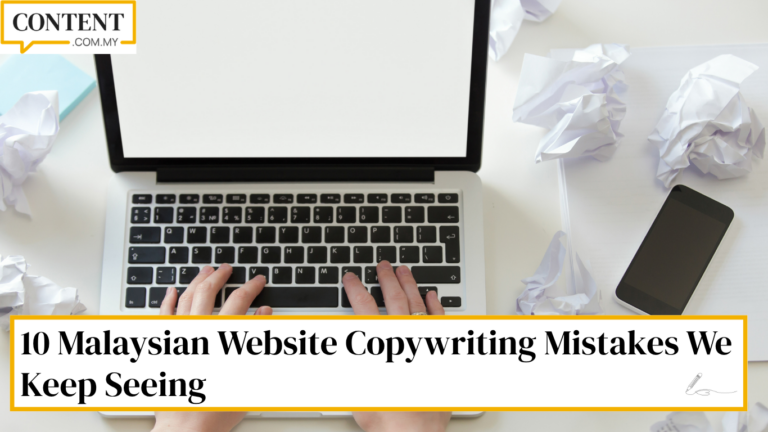 website copywriting mistakes frustarting malaysian worker